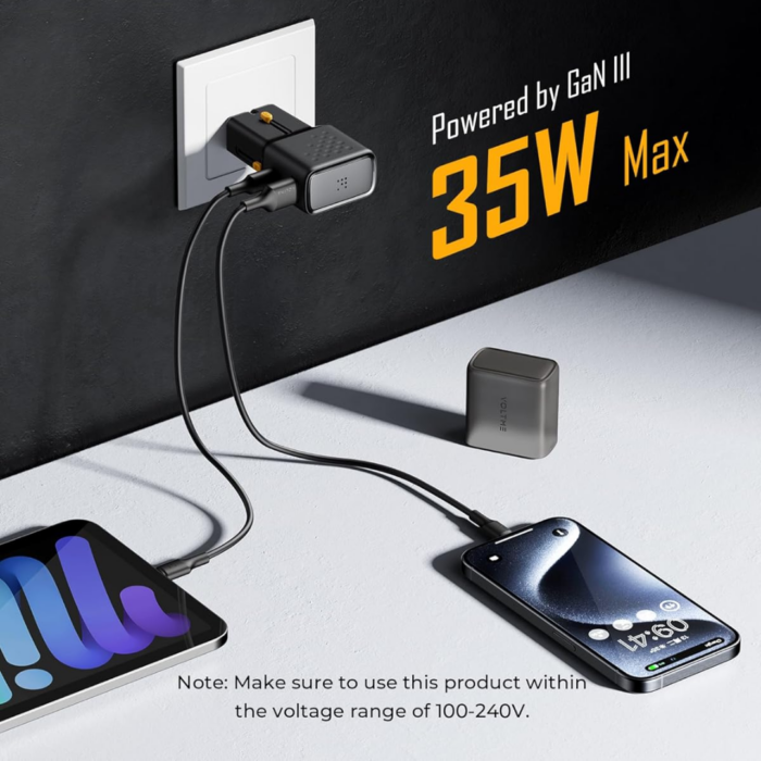 VOLTME Vito Go 35 EzTravel Adapter - Image 3